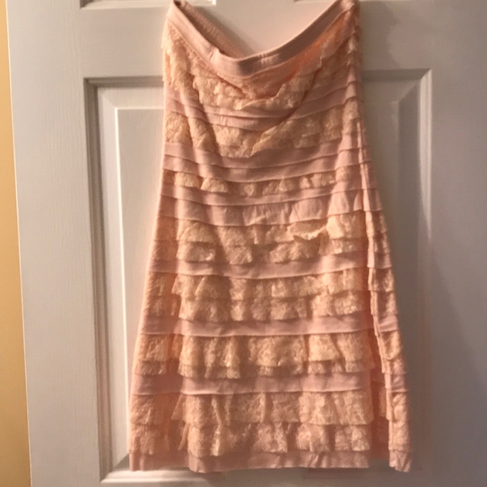 Strapless dress